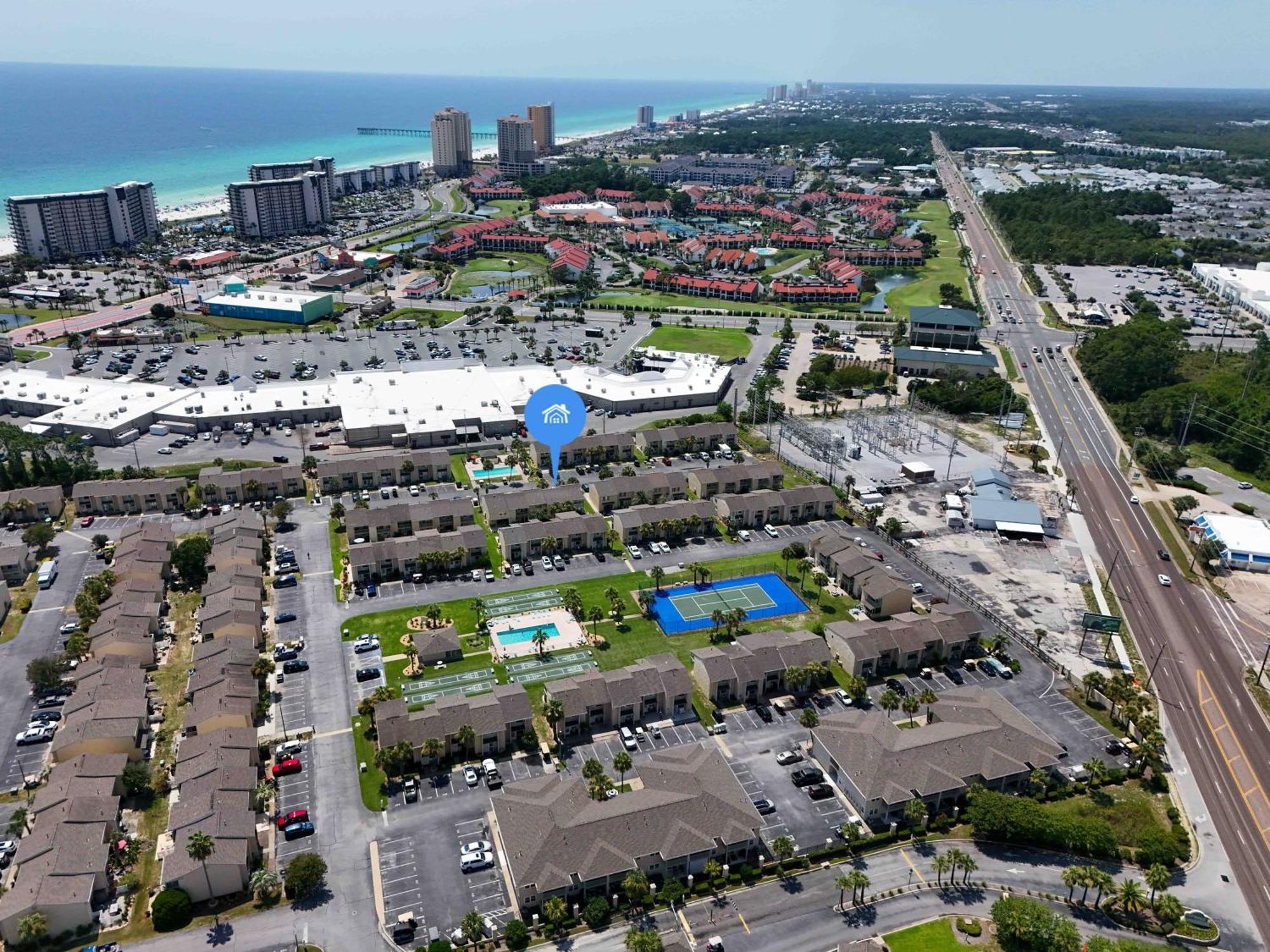 Beach Access Close To Walmart, Bowling,Skating And Game Room Panama City Beach Kültér fotó